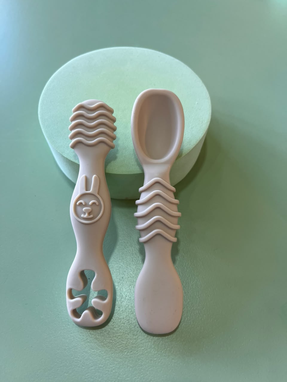 Set de 2 Cucharas Sensoriales de Silicón