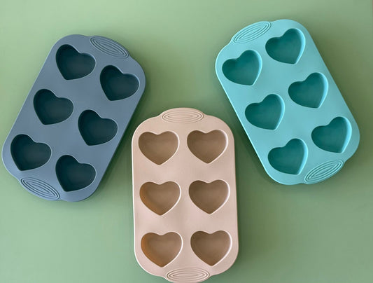 Moldes silicona para muffins