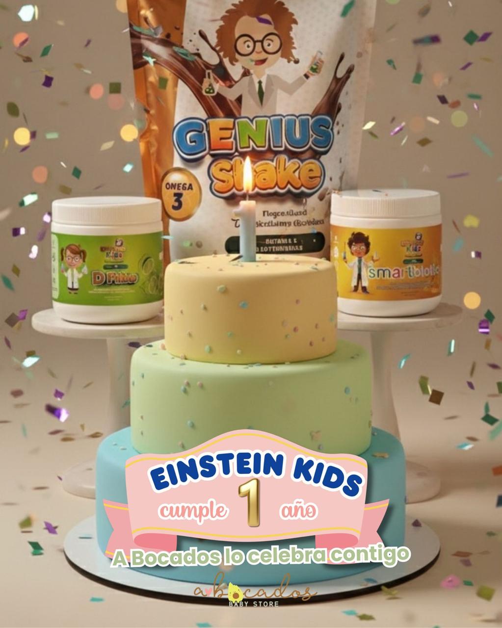 Kit Einstein kids  3 suplementos nutricionales para niños
