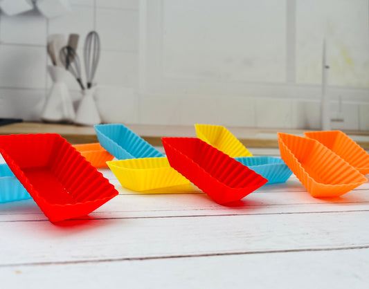 Capacillos de silicona rectangulares