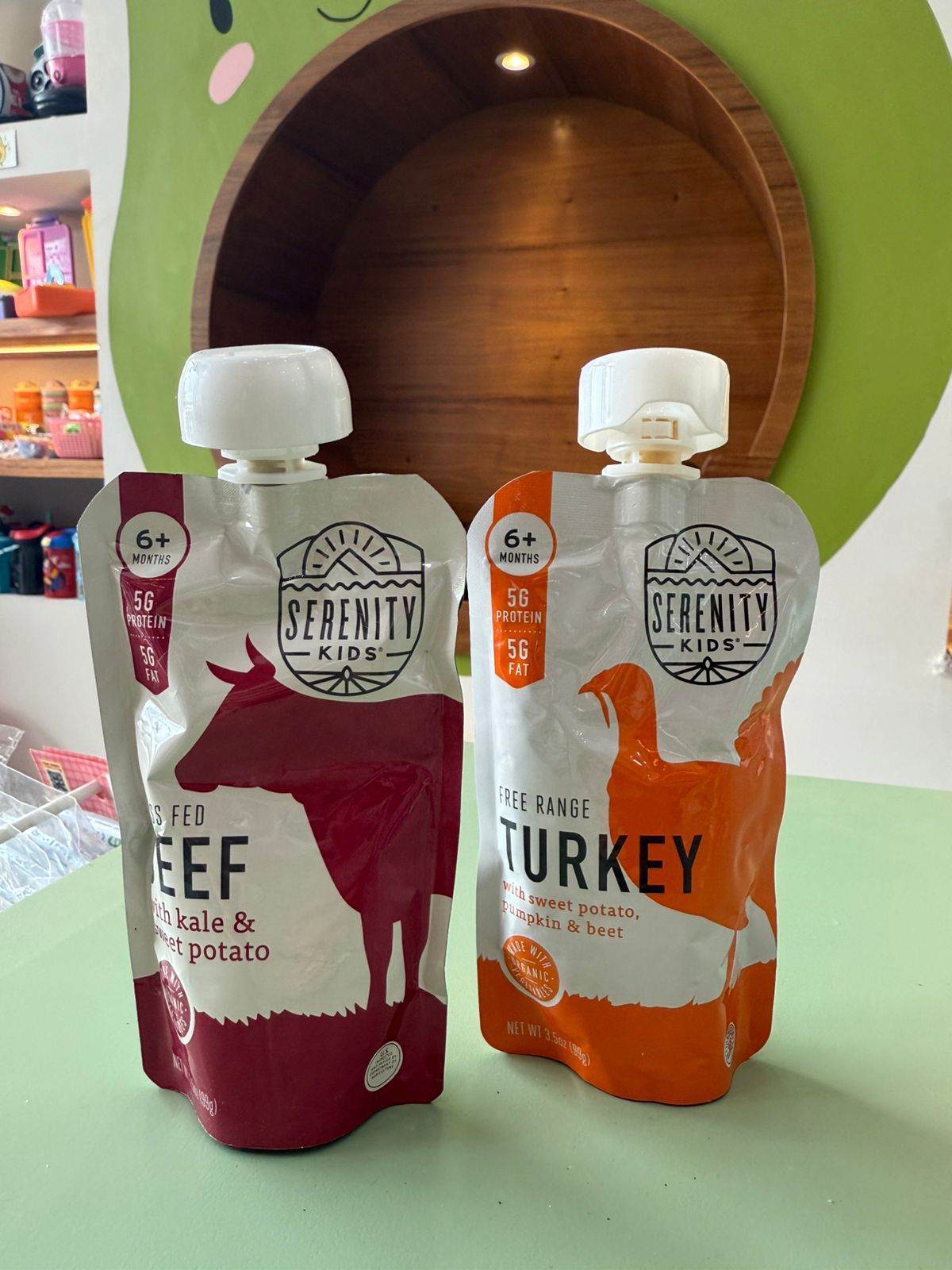 2 Pack Papillas con proteína Serenity Res y pavo