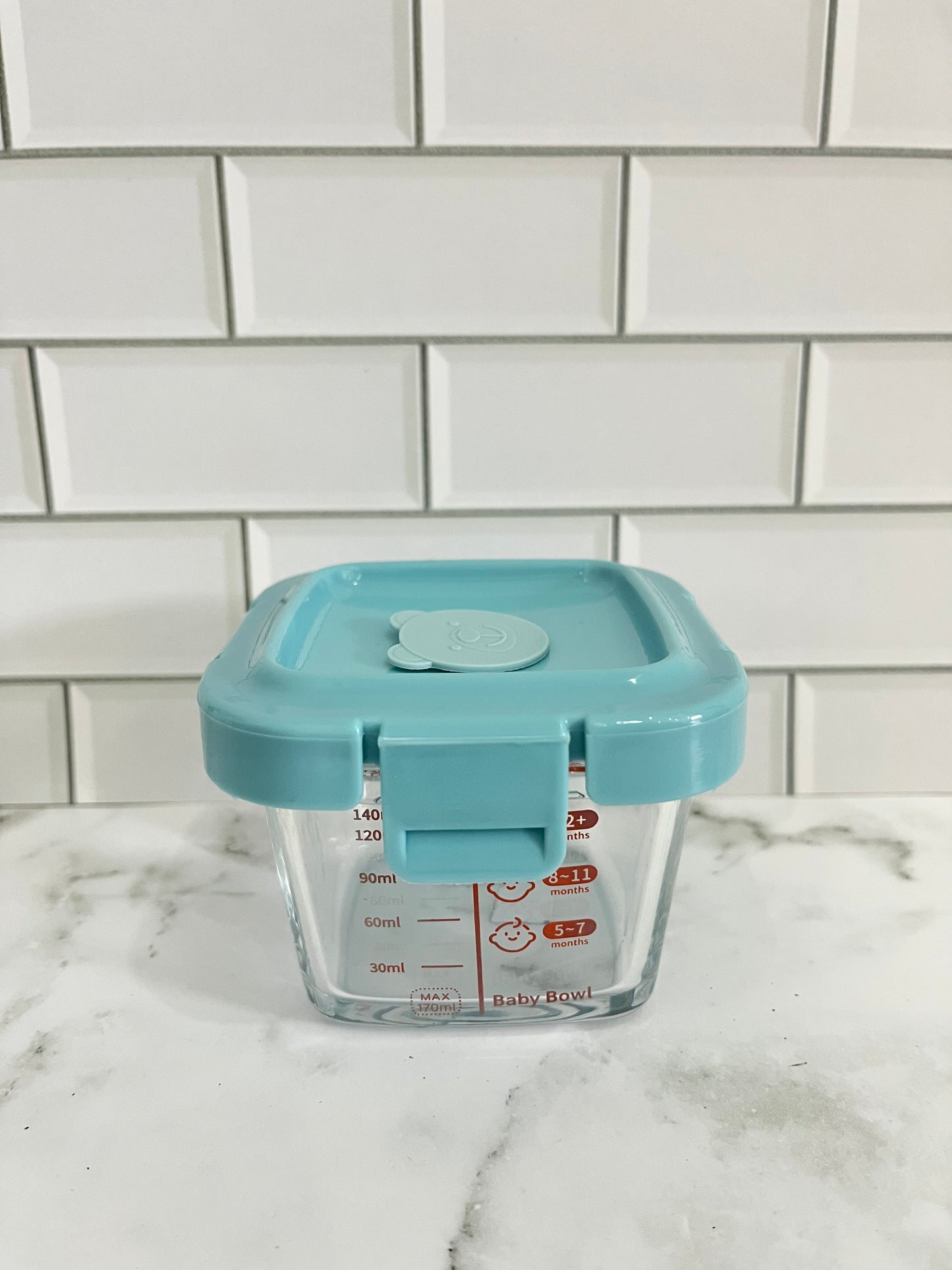 Contenedores de vidrio para almacenamiento de alimentos - Set de 3