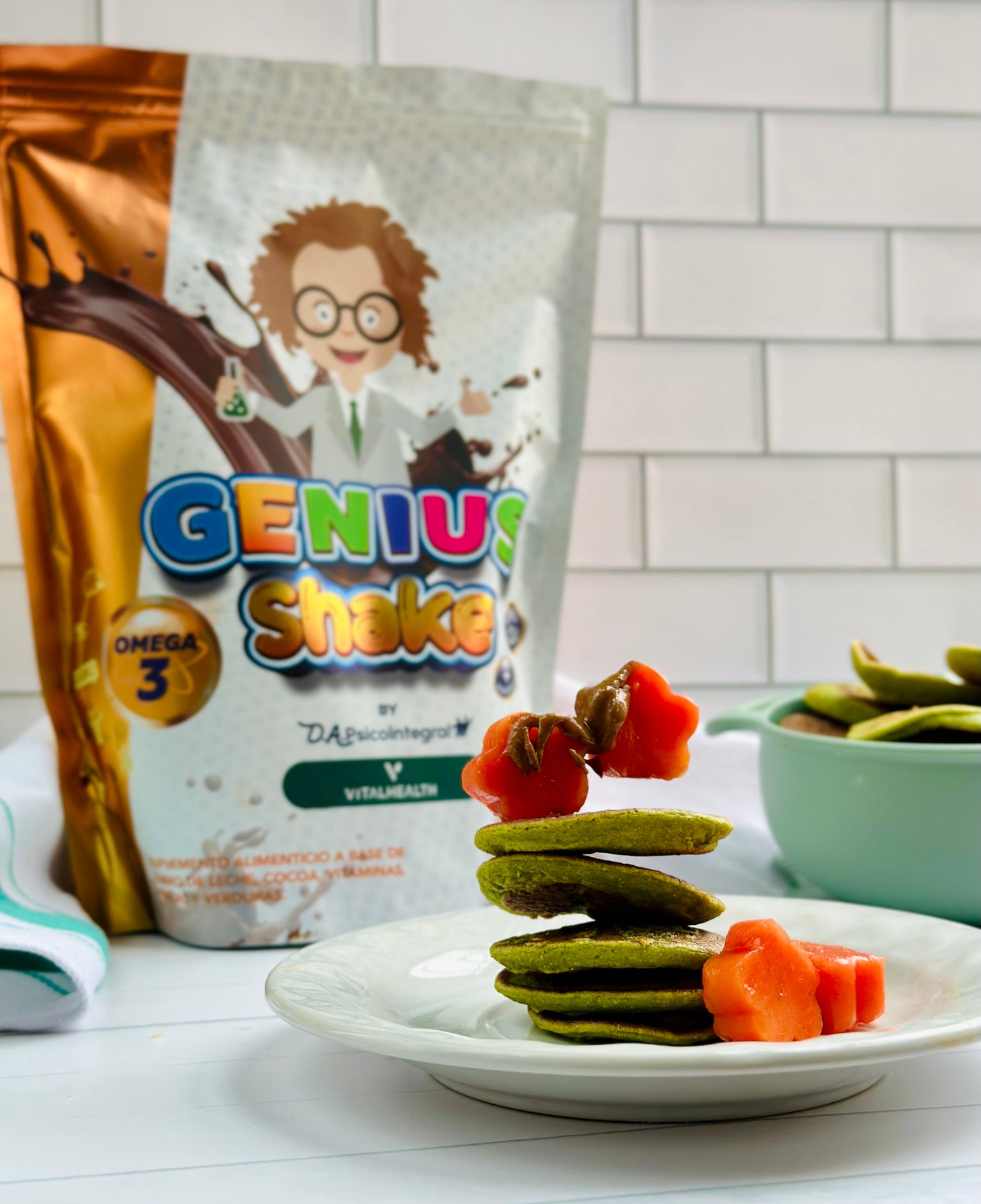 Genius Shake malteada nutritiva con proteína sabor chocolate