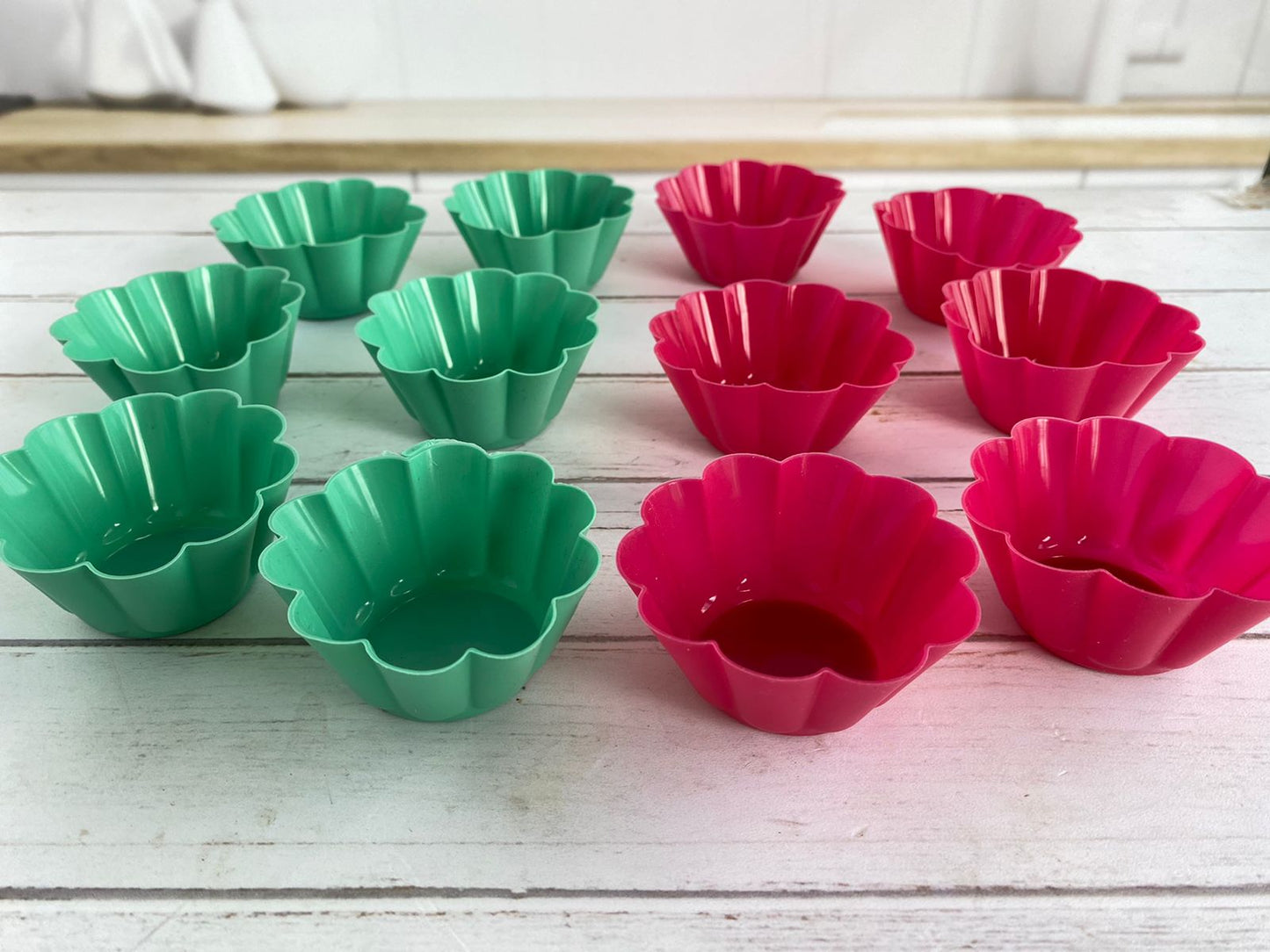 Capacillos silicona "Flor"