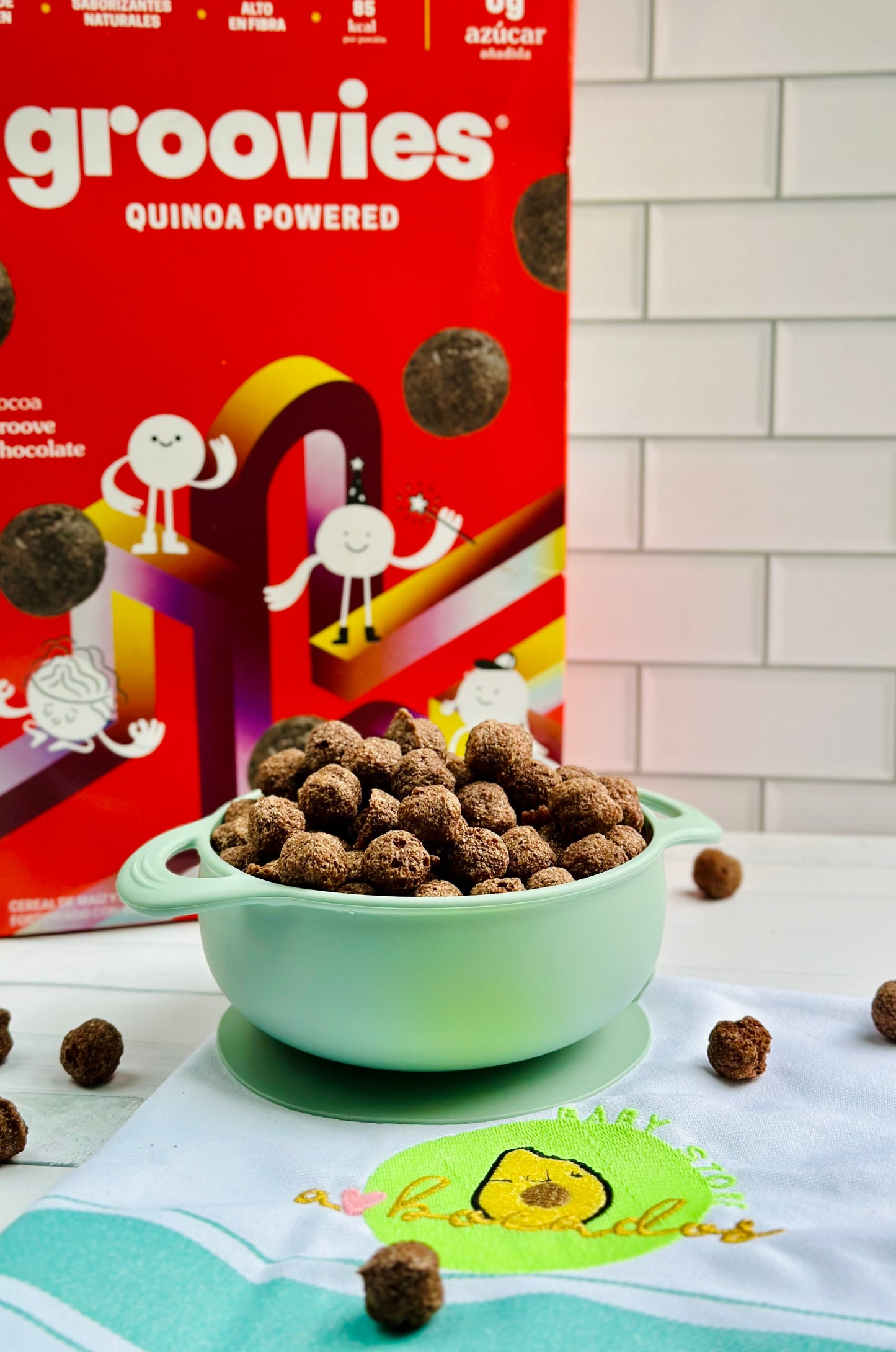 Cereal Quinoa GROOVIES sabor cocoa