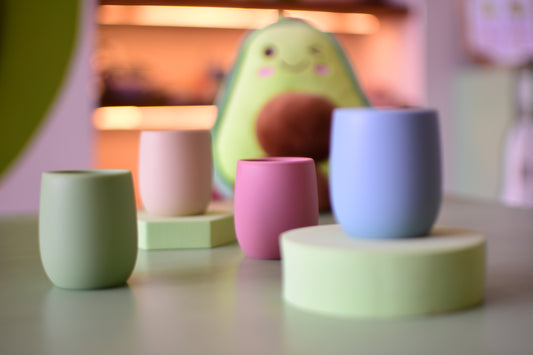 Vasito boca abierta silicón