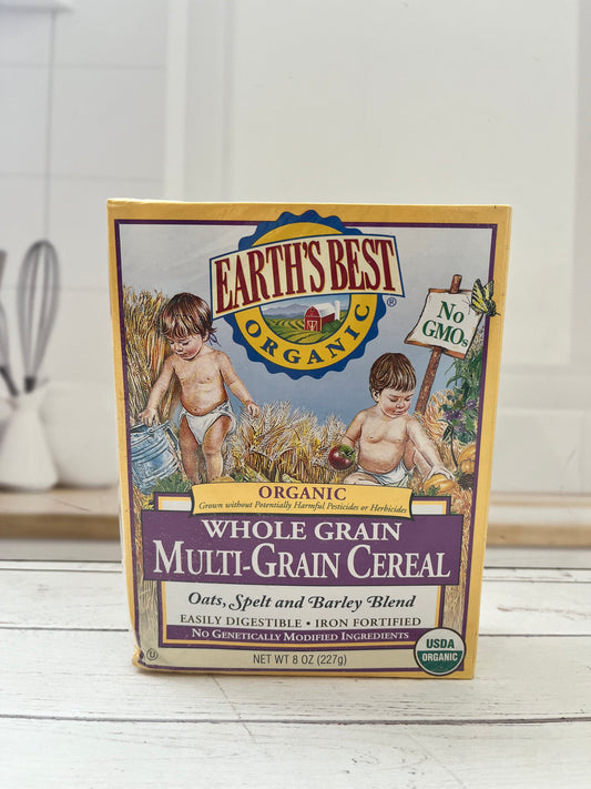 Cereal fortificado Multi grano Earth's Best