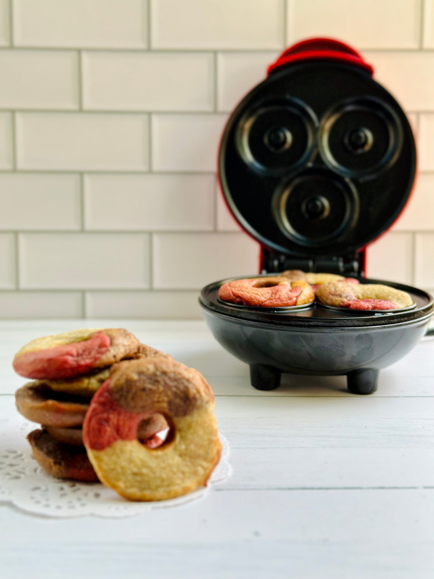 Mini plancha 3 donas