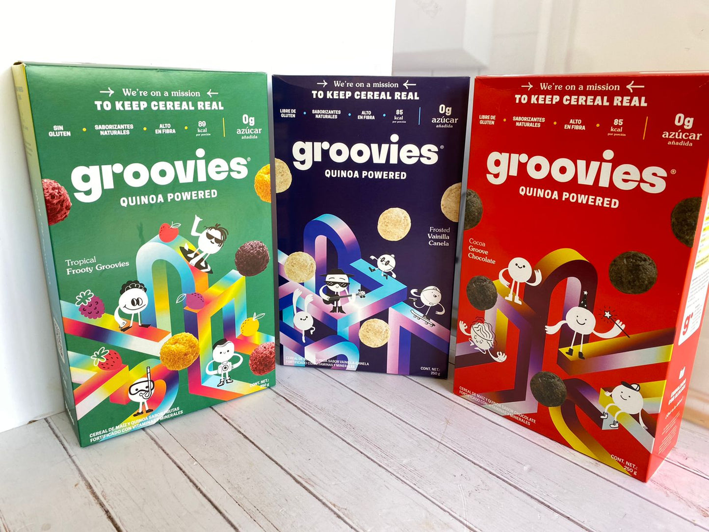 3 Pack Cereal Quinoa GROOVIES