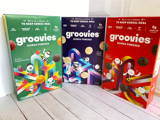 3 Pack Cereal Quinoa GROOVIES
