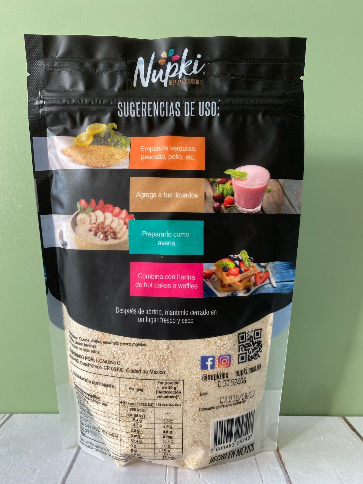 Empanizador nutritivo