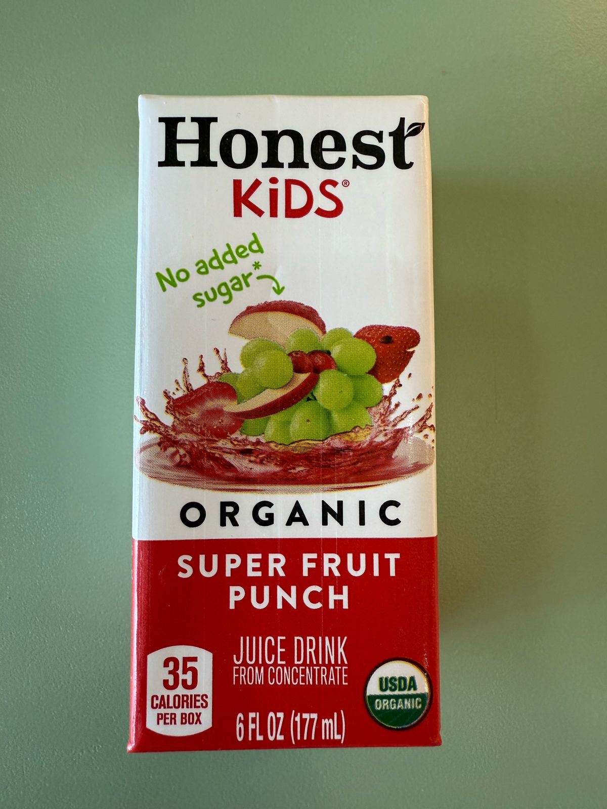 Jugos Orgánicos sin azúcar Honest Kids