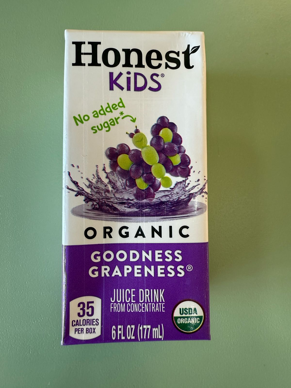 Jugos Orgánicos sin azúcar Honest Kids