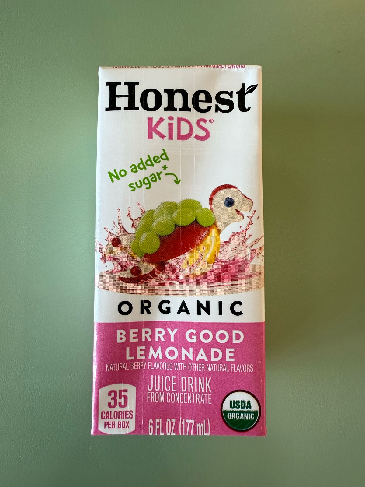 Jugos Orgánicos sin azúcar Honest Kids
