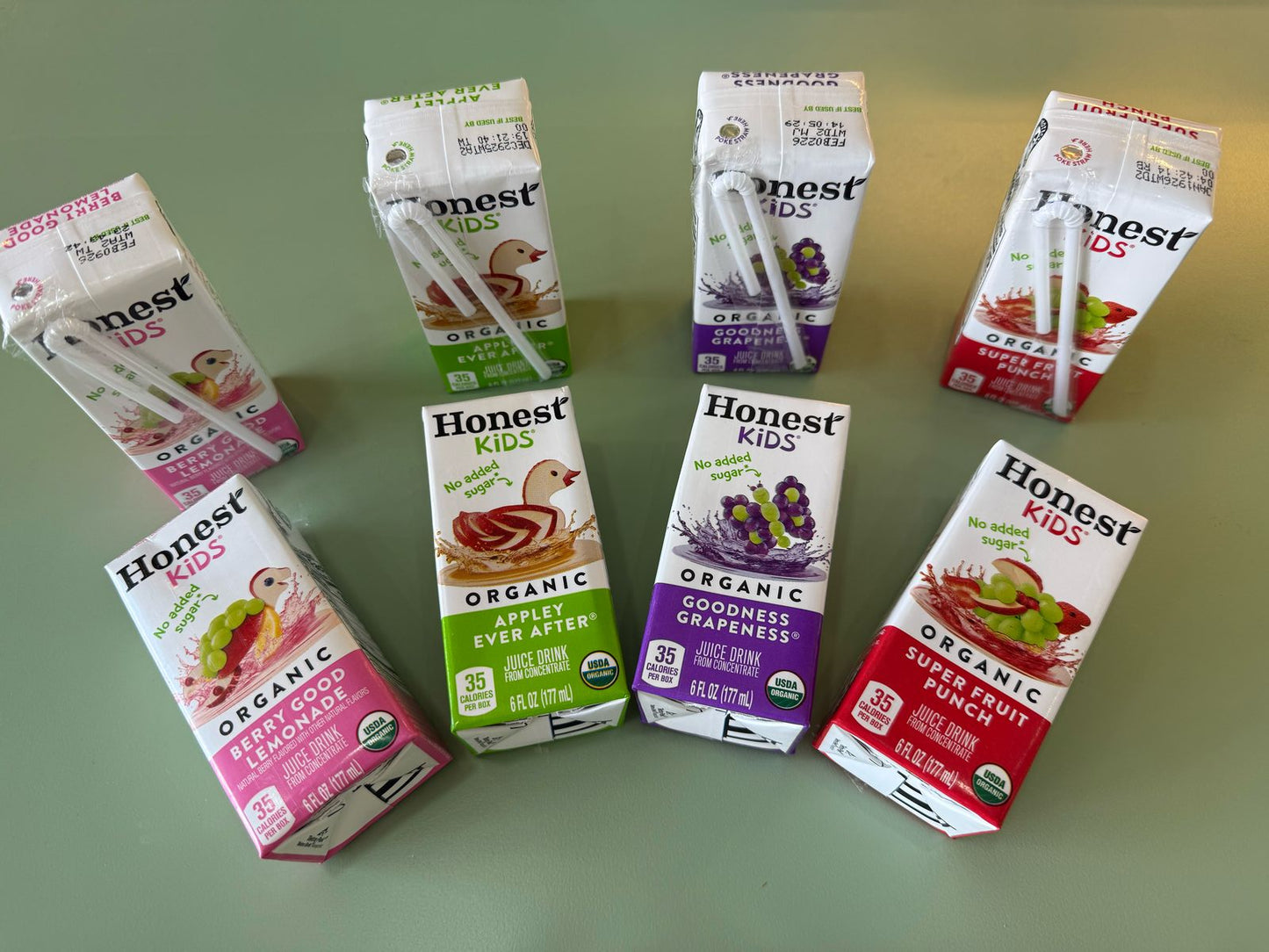 Jugos Orgánicos sin azúcar Honest Kids