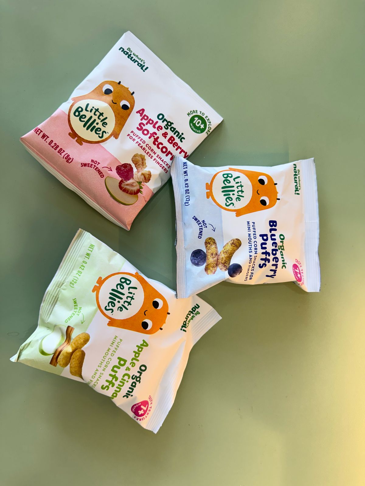 Pack Little Bellies – Snacks Orgánicos para Bebés