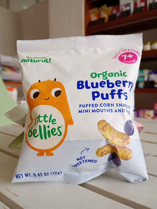 Little Bellies Organic Blueberry Puffs – 12 g