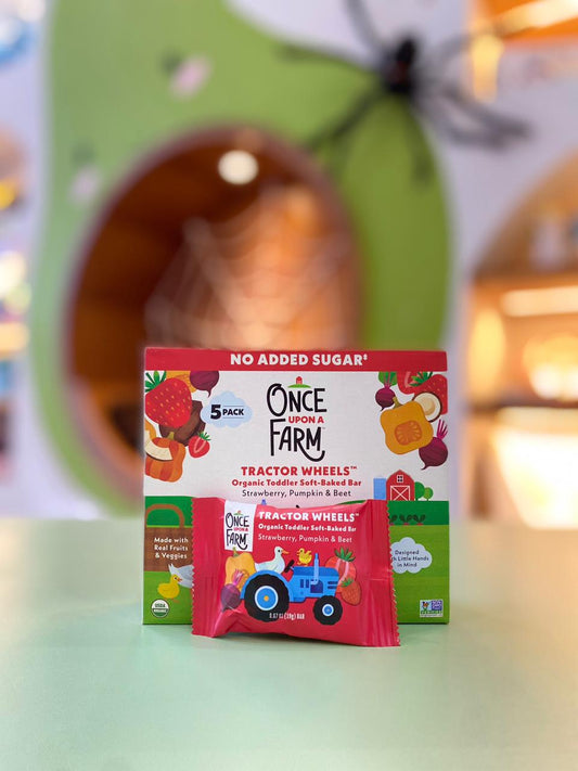 5 pack Galletas suaves Tractor Wheels FRESA + CALABAZA + BETABEL