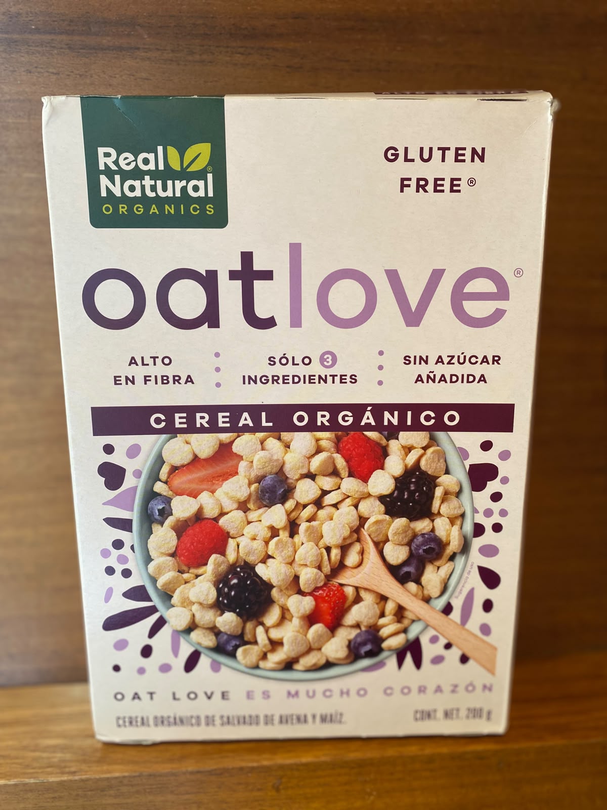 Cereal Oatlove Real Natural 200g