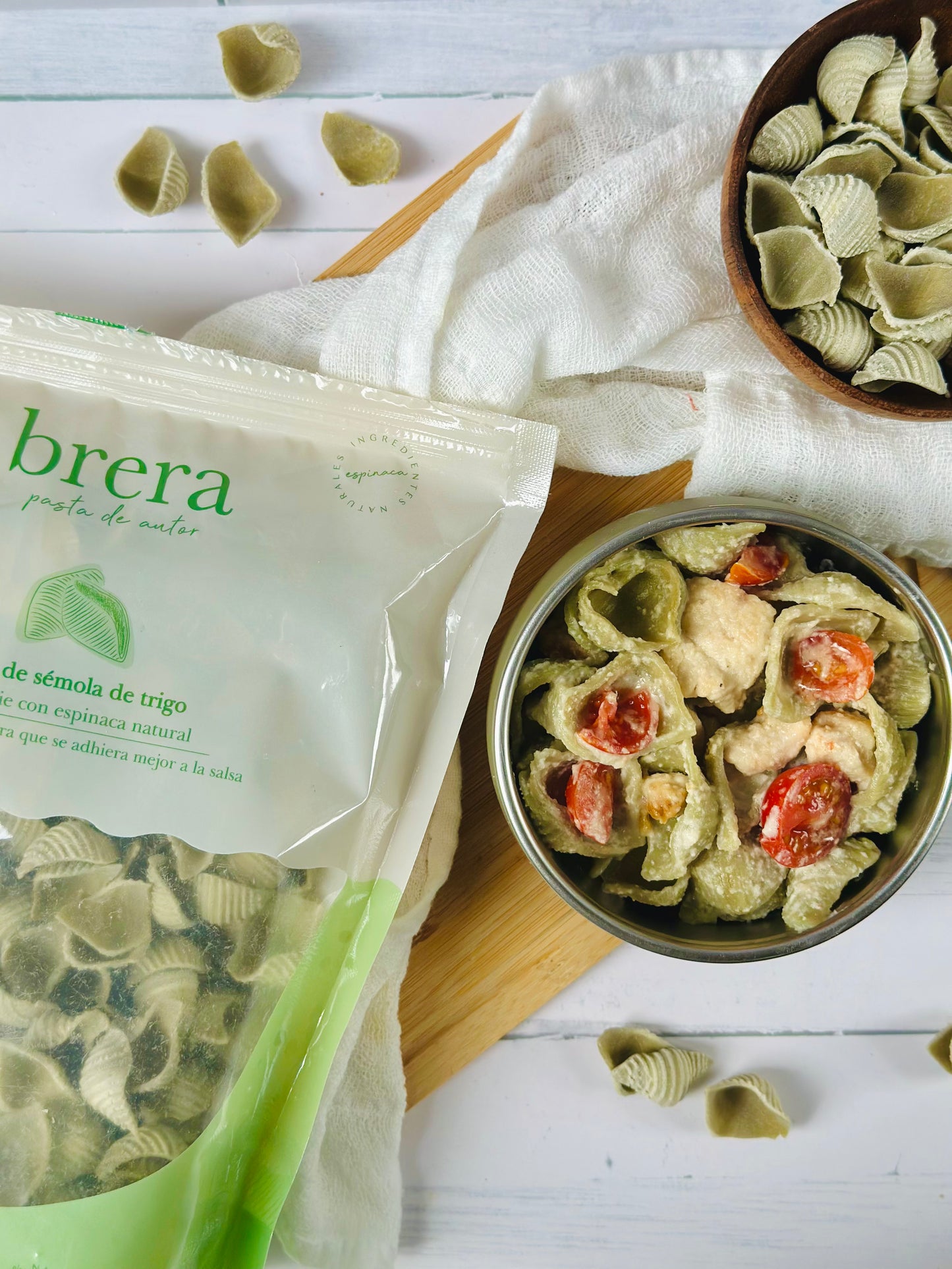 Pasta con Verduras Brera