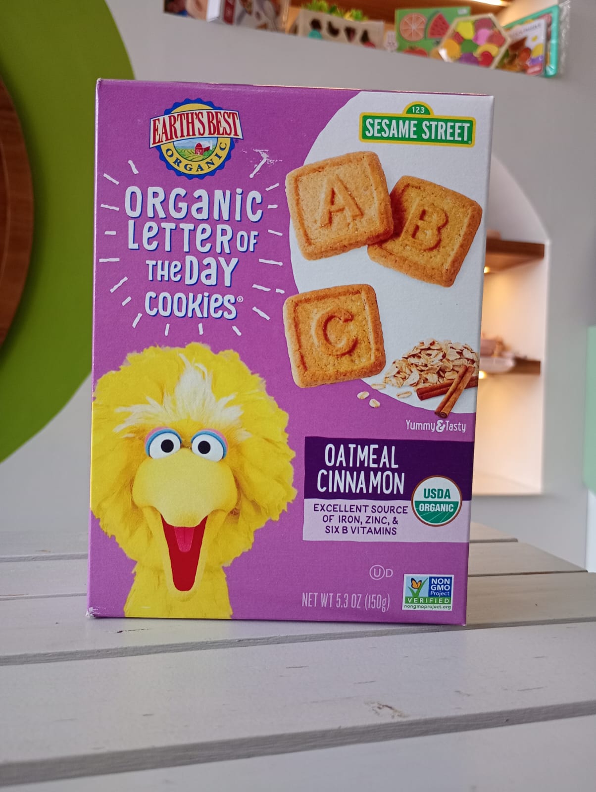 Galletas de letras orgánicas - Earth’s Best