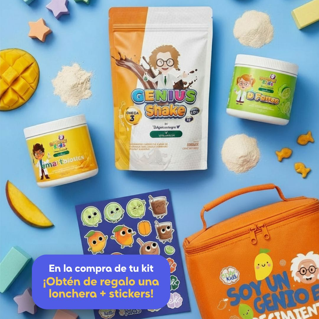 Kit Einstein kids 3 suplementos nutricionales para niños