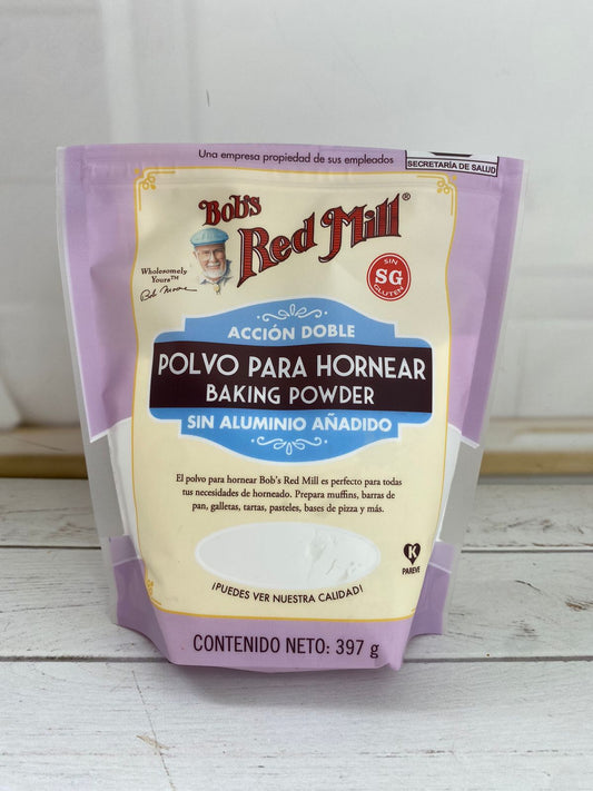 Polvo para hornear sin aluminio BOB'S RED MILL 397g