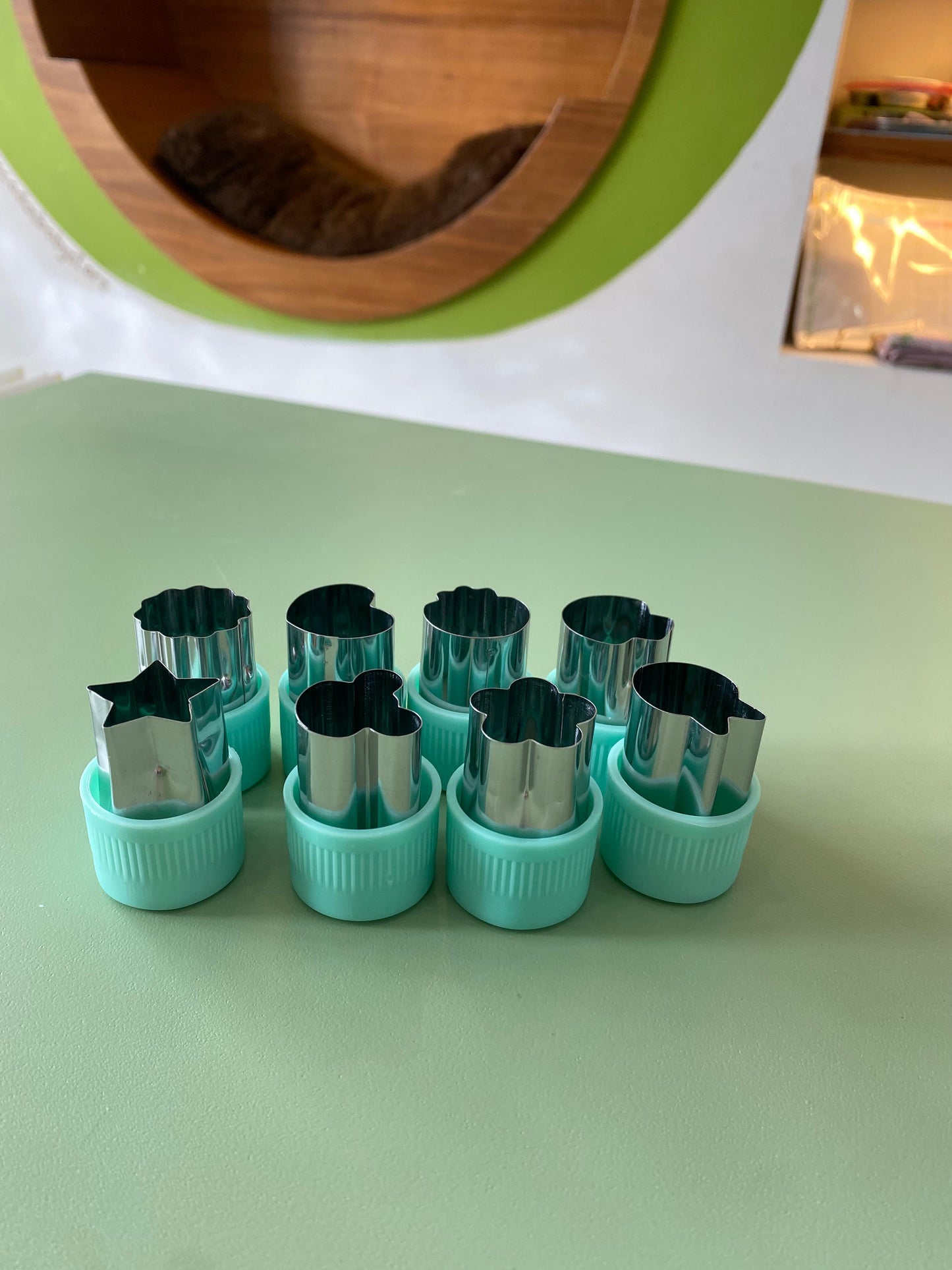 Cortadores de fruta set 8 piezas