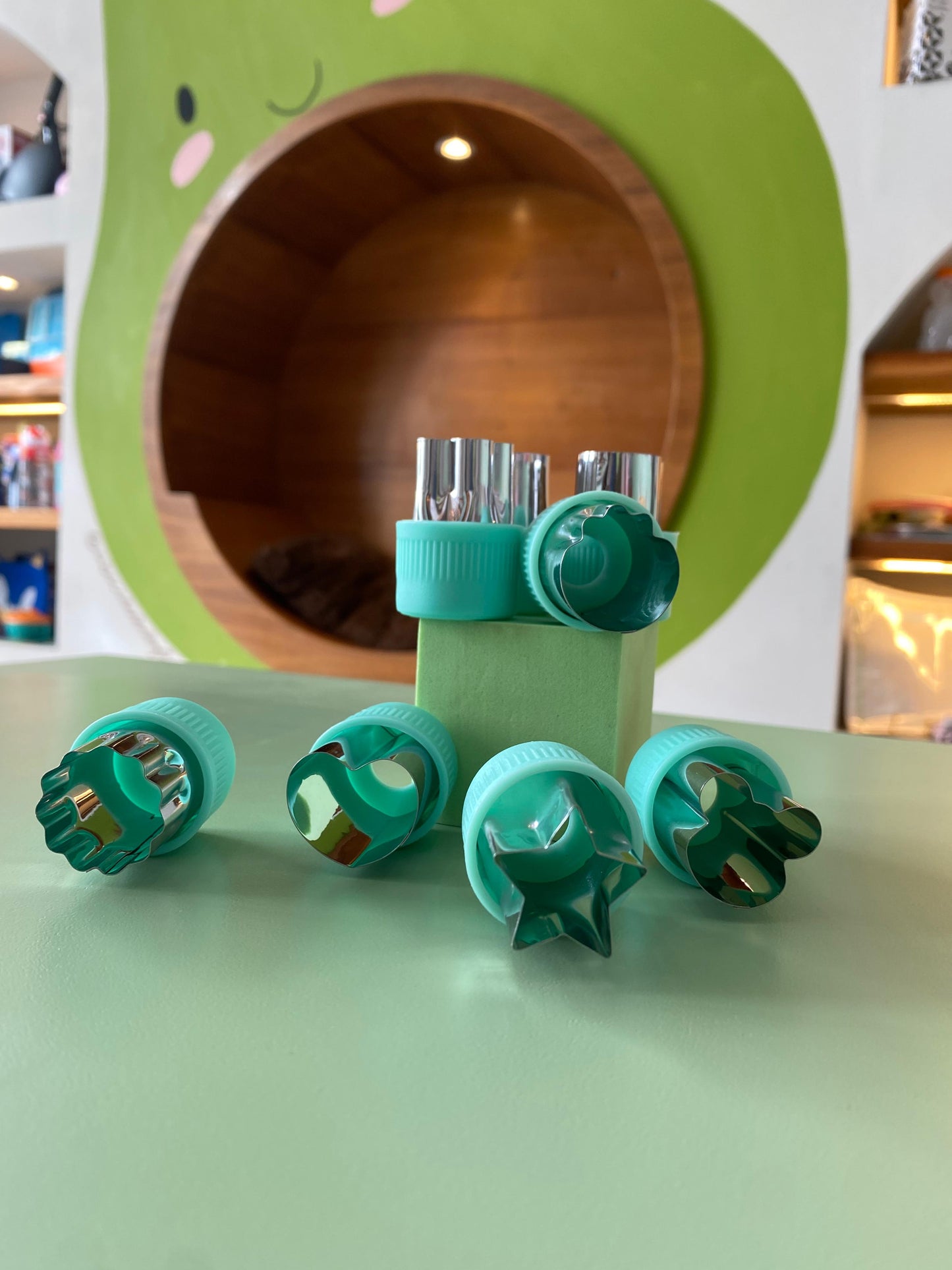 Cortadores de fruta set 8 piezas