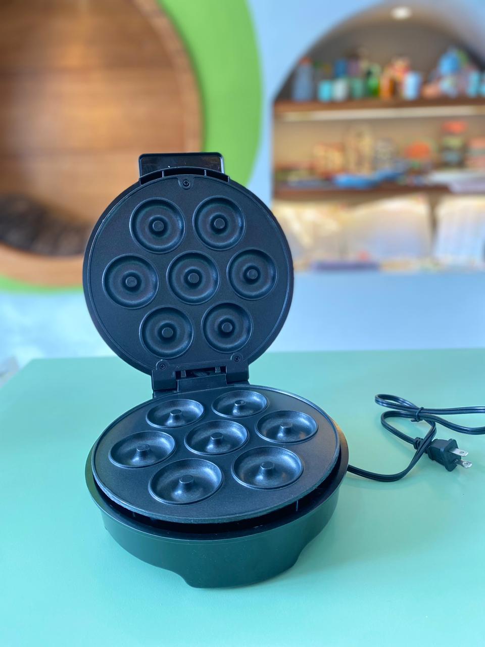 Plancha Mini Donas - Ideal para Hacer 7 mini donitas Perfectas