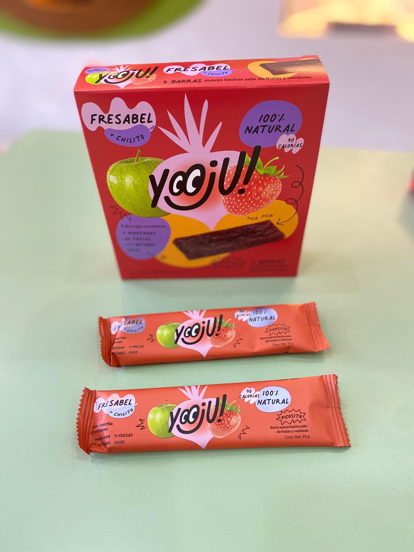 YOOJU! Barritas de fruta natural