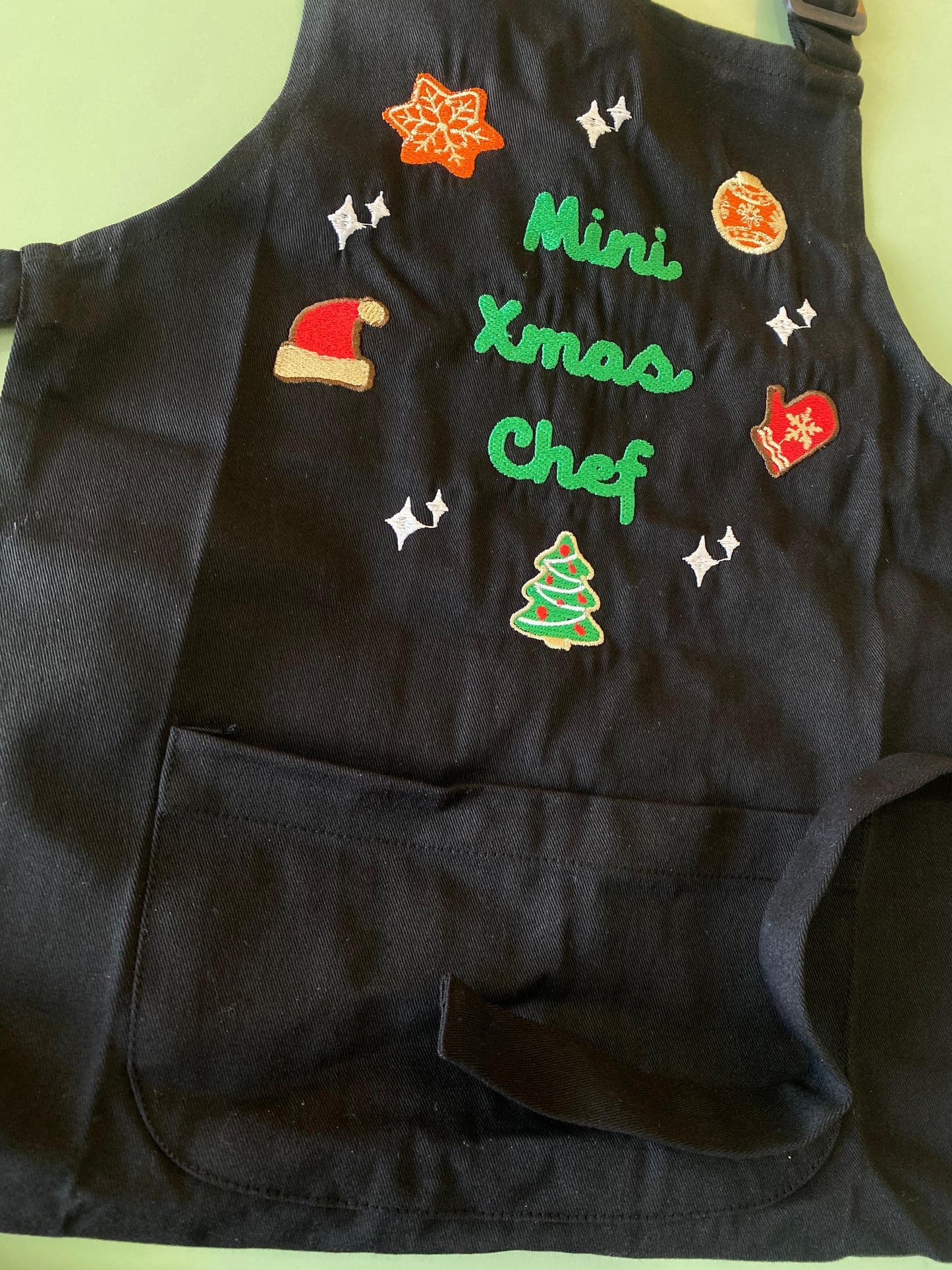 Mantel navideño mini chef