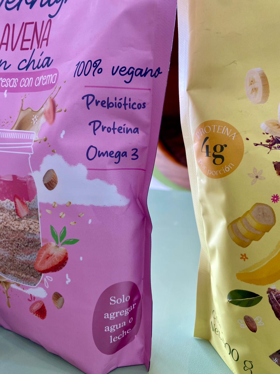 OVERNIGHT AVENA CON CHIA