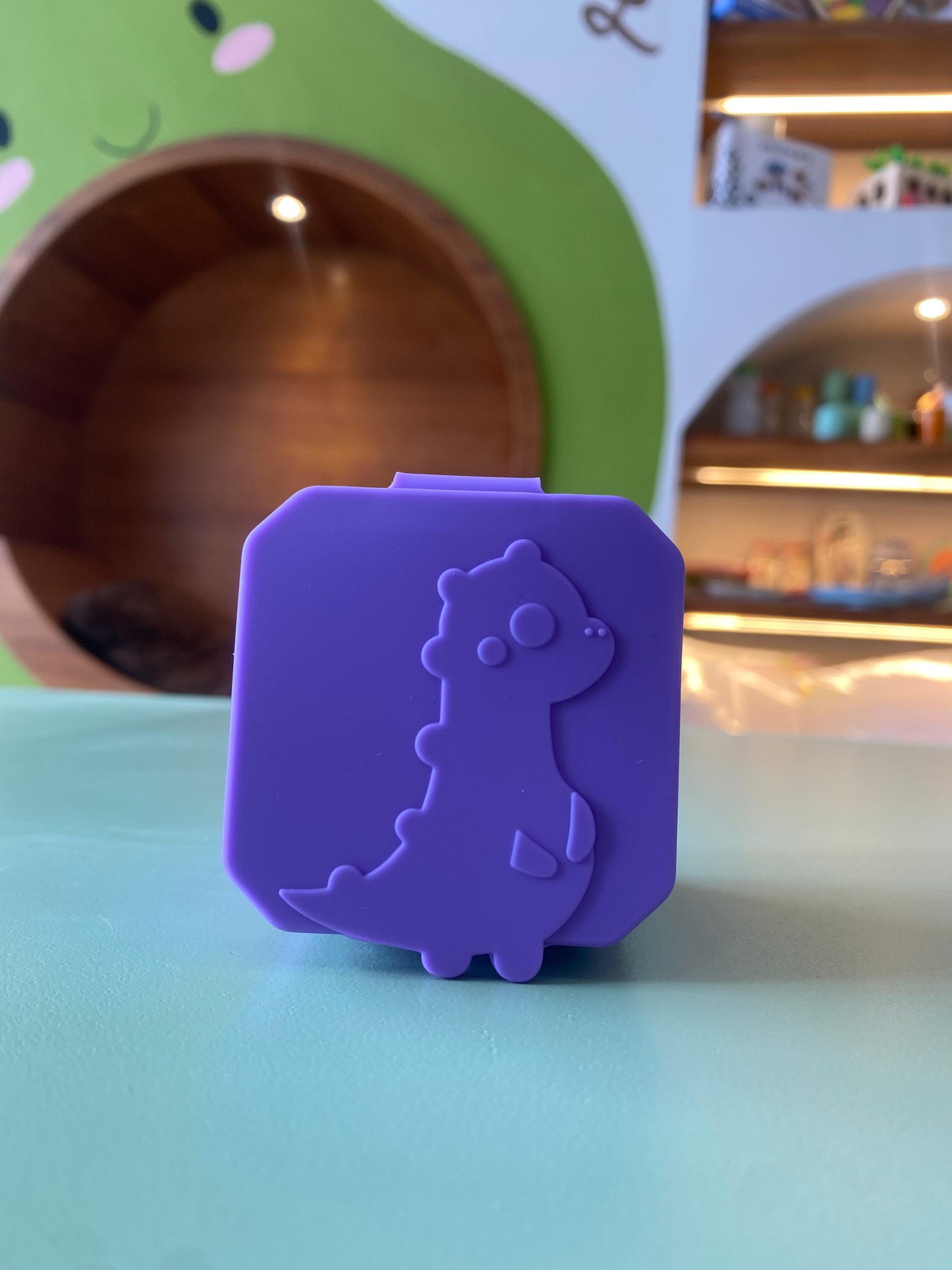 Contenedores silicona con tapa "Dinosaurio"