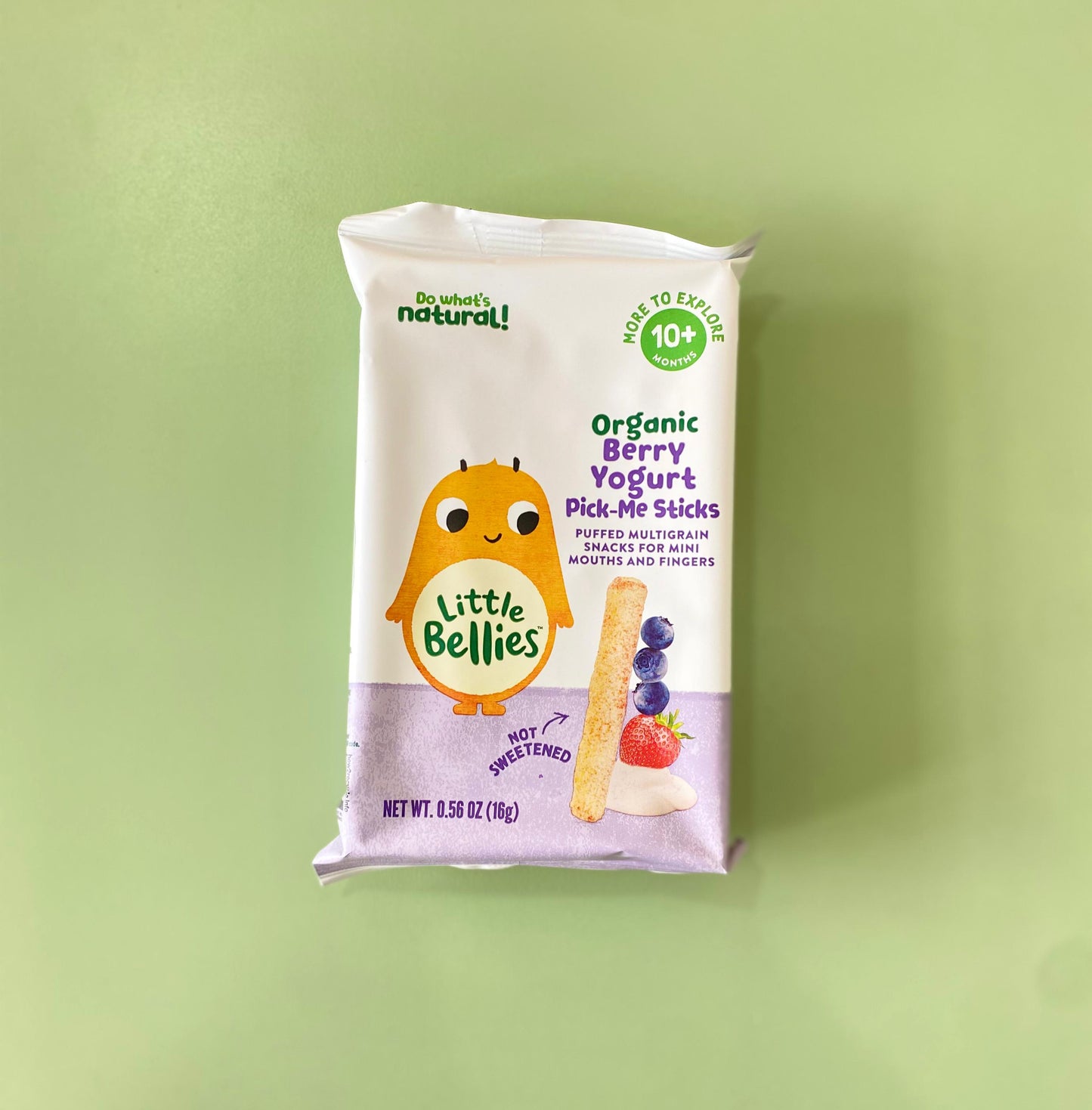 Palitos Pick-Me de Fresa Orgánica – Little Bellies