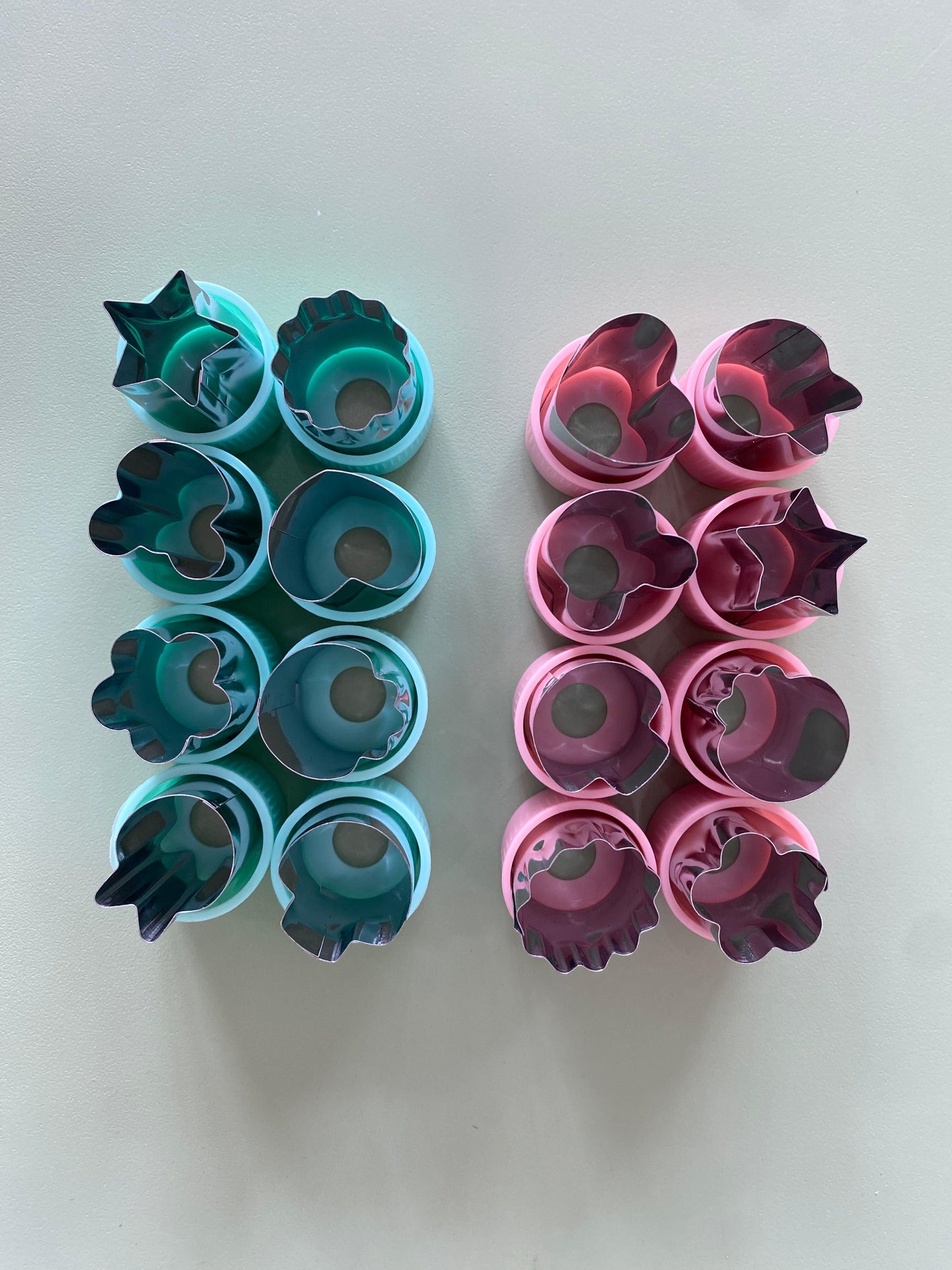 Cortadores de fruta set 8 piezas