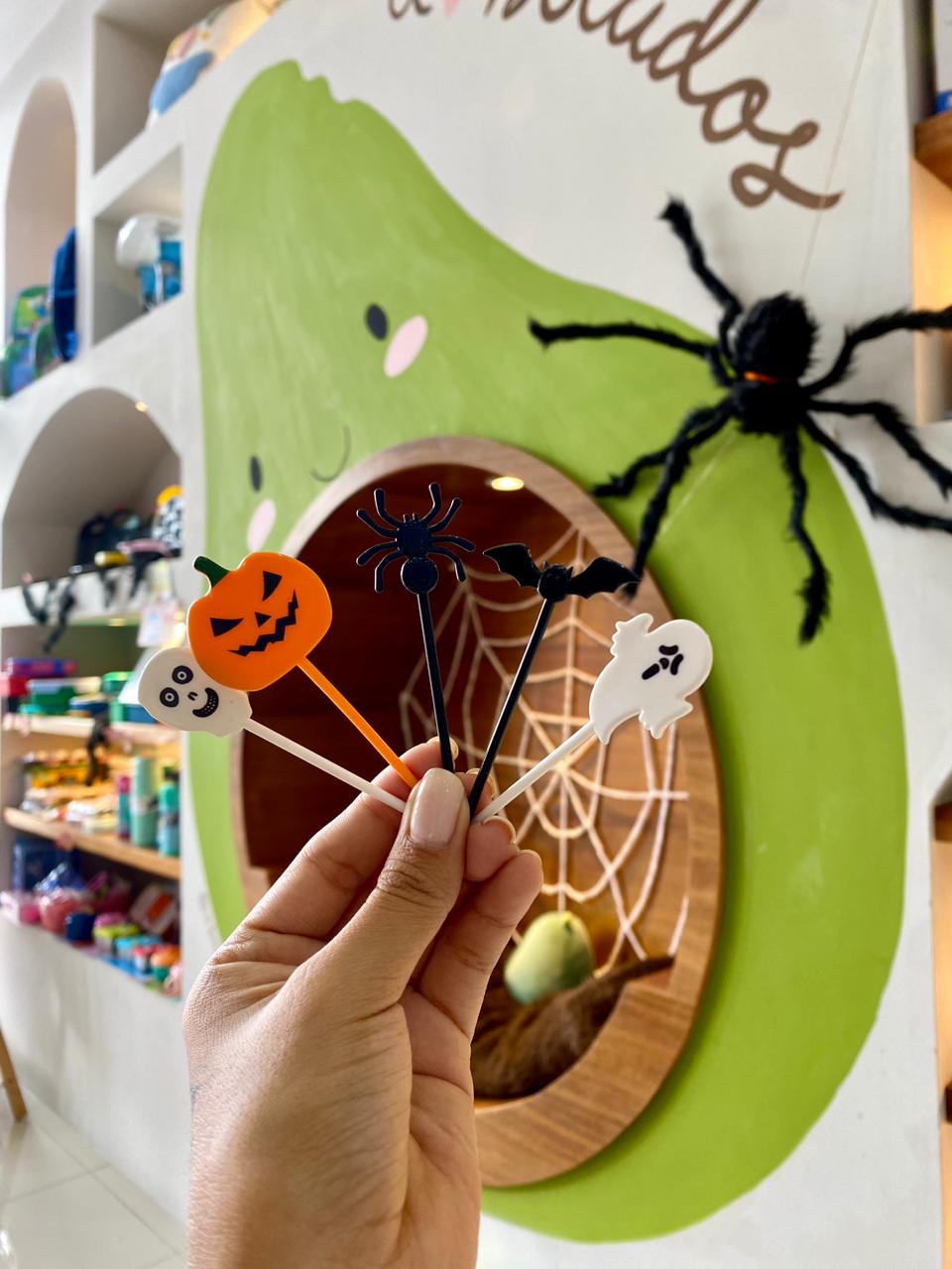 BROCHETAS ABOCADO HALLOWEEN