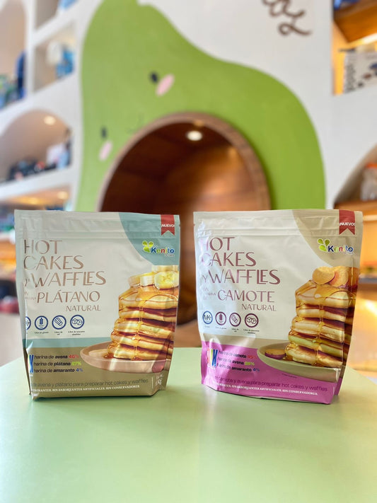 2 pack Harina para Hot Cakes y Waffles 1.2 kg