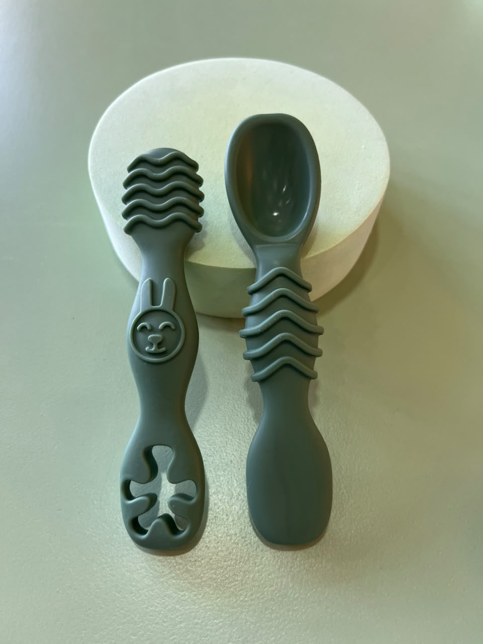 Set de 2 Cucharas Sensoriales de Silicón