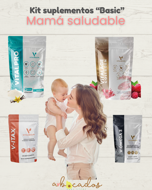 Kit suplementos mamá saludable "basic"