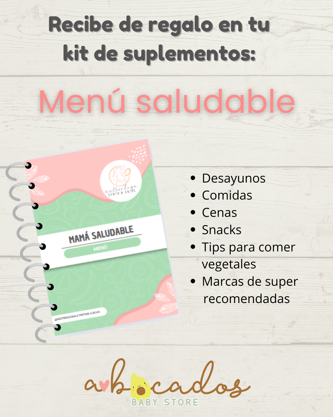 Kit suplementos mamá saludable "Complet"