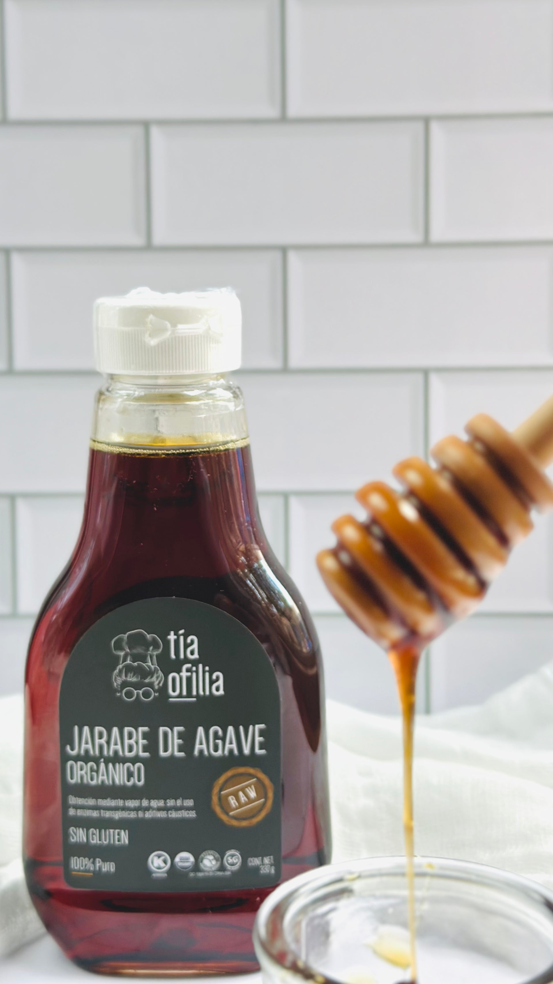Jarabe de agave orgánico TIA OFILIA 330g – Abocados Baby Store