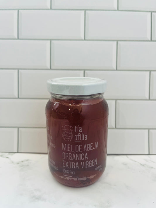 Miel de abeja orgánica extra virgen