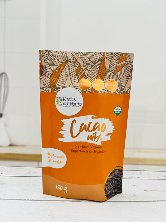 Cacao nibs orgánicos