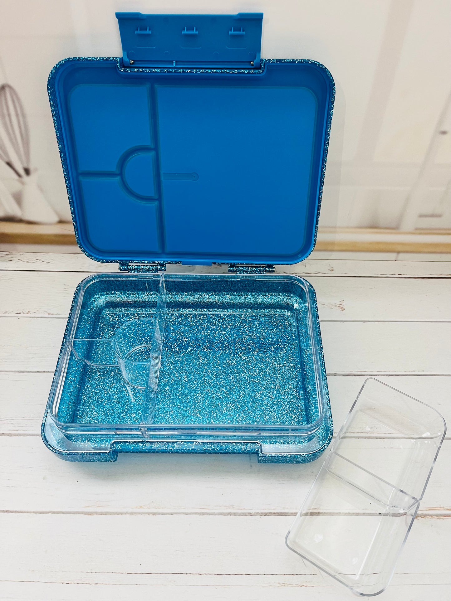 Lonchera Glitter tipo Bento box