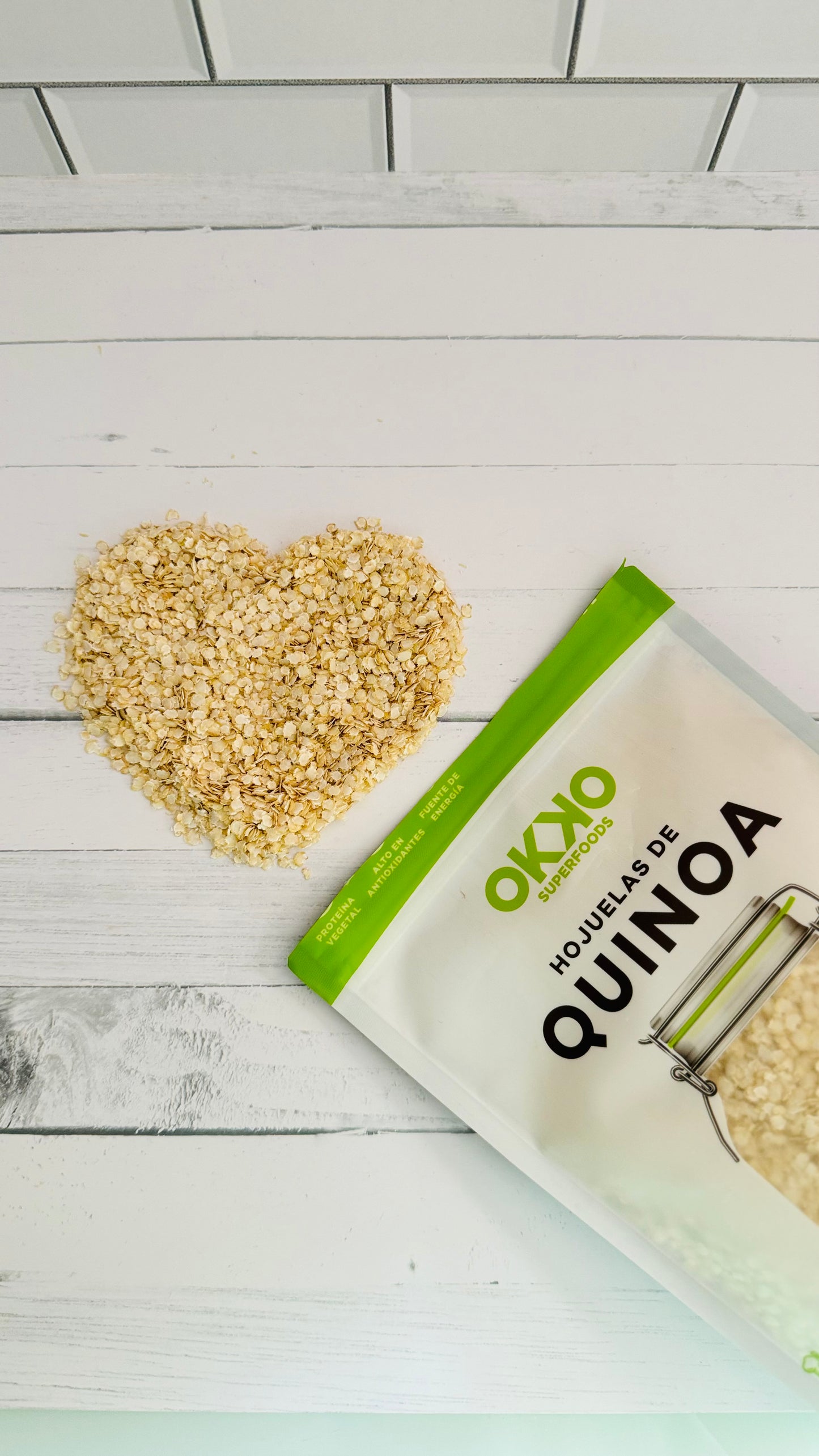 Hojuelas de quinoa