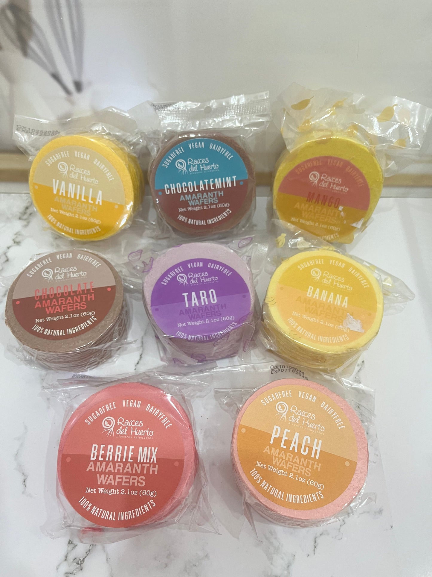 Obleas de amaranto 6 pack