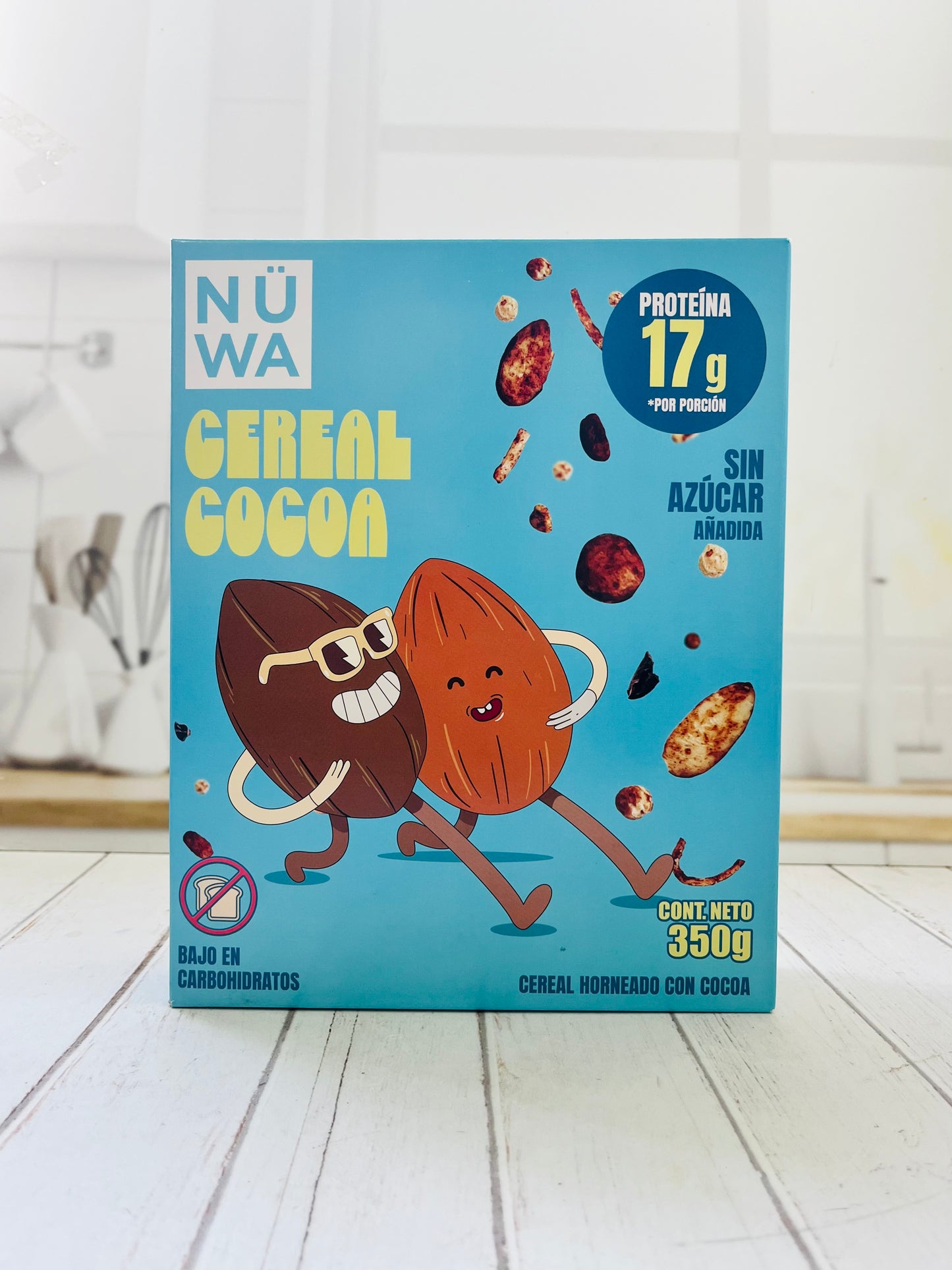 Cereal de quinoa NUWA cocoa