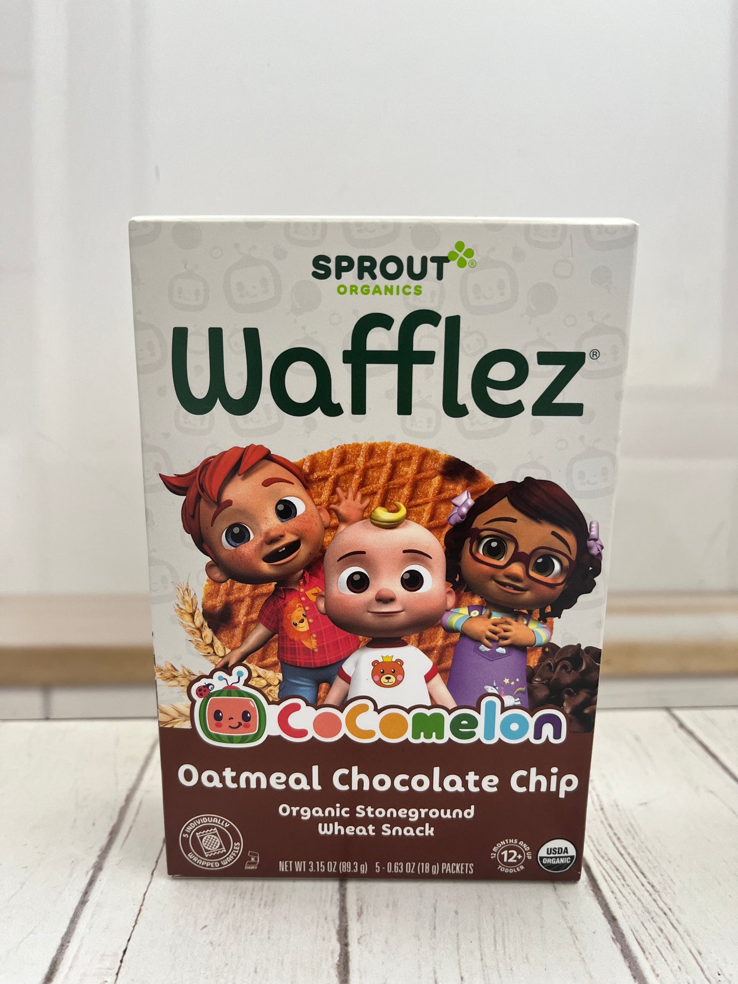 Wafflez orgánicos SPROUT - cocomelon