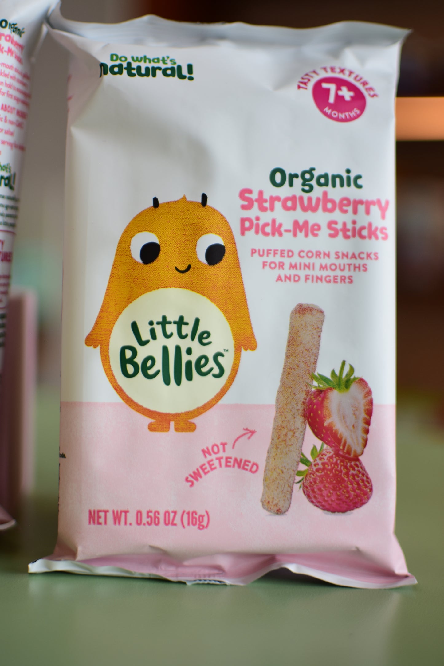 Palitos Pick-Me de Fresa Orgánica – Little Bellies